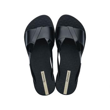 Ipanema Slide Women Elis Black 532794DBP Ireland